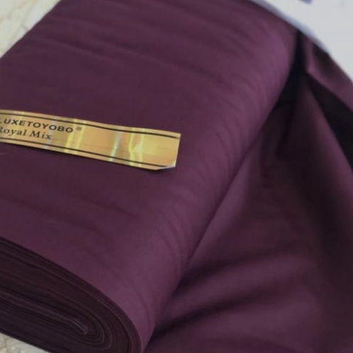 Big Sale HARGA PER 5 METER Kain TOYOBO ROYAL MIX Platinum