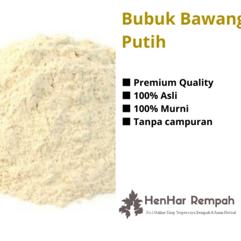 

Ready Stock Bawang Putih Bubuk Garlic Powder Grade A 1 Kg