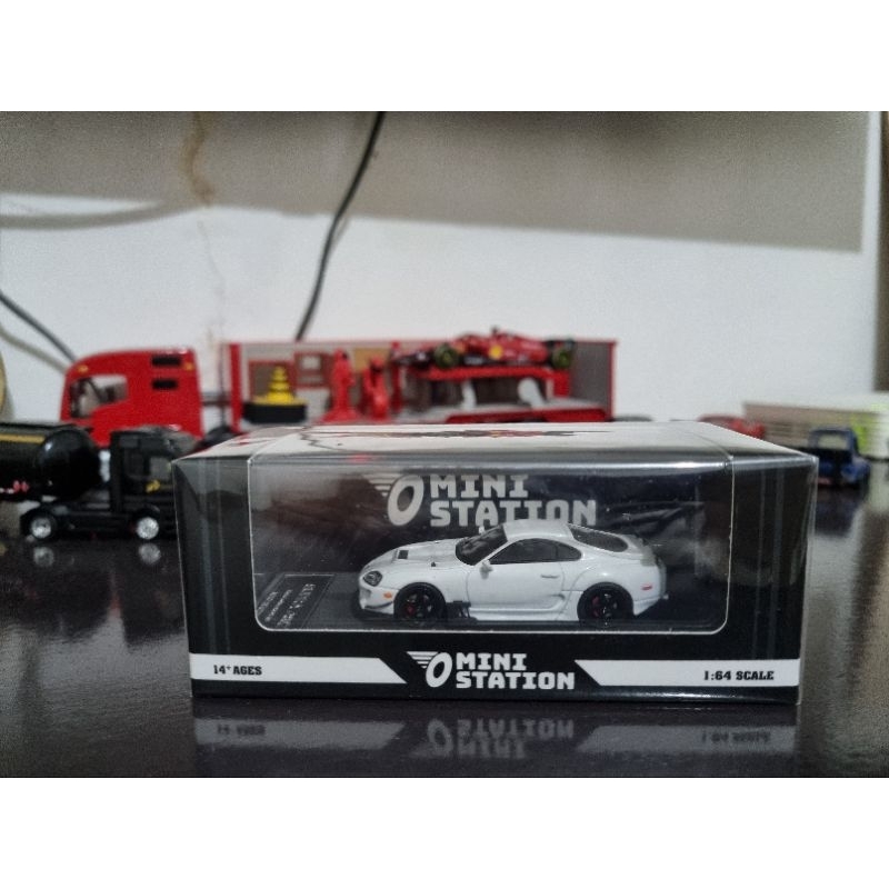 Mini Station Supra A80z White Limited Edition