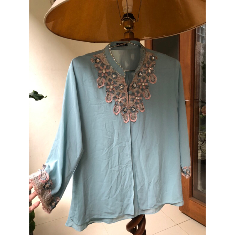 blouse wanita renda-renda