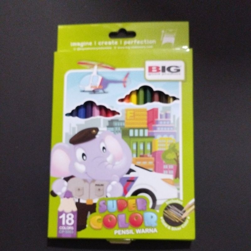 

Pensil Warna BIG 18 Warna