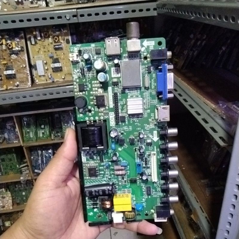 MAINBOARD TV MITO 24A101 - MESIN TV - MOTHERBOARD - MB TV LED MITO 24A101