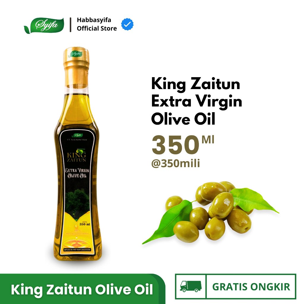 

Minyak Zaitun Olive Oil 350 ml King Zaitun Extra Virgin Olive Oil - Minyak Zaitun