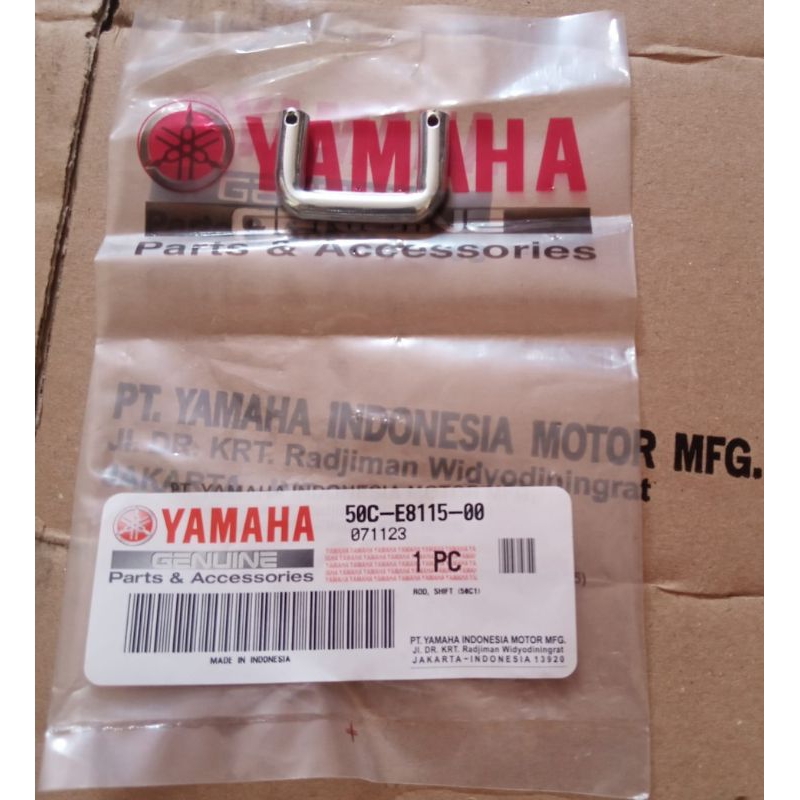 Rod Shift Besi U Pedal Verseneleng Operan Gigi Original Genuine Yamaha Jupiter MX New / 50C-E8115-00