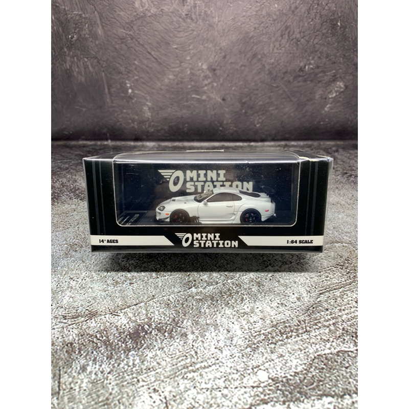 Mini Station 64 Toyota Supra A80Z White