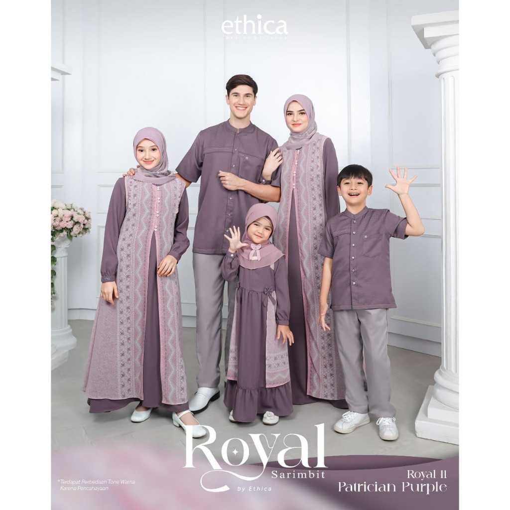 SARIMBIT KELUARGA ETHICA ROYAL 11 PATRICIAN PURPLE || KAGUMI 304 || KAGUMI KIDS 155 || KAHFI 307 || 