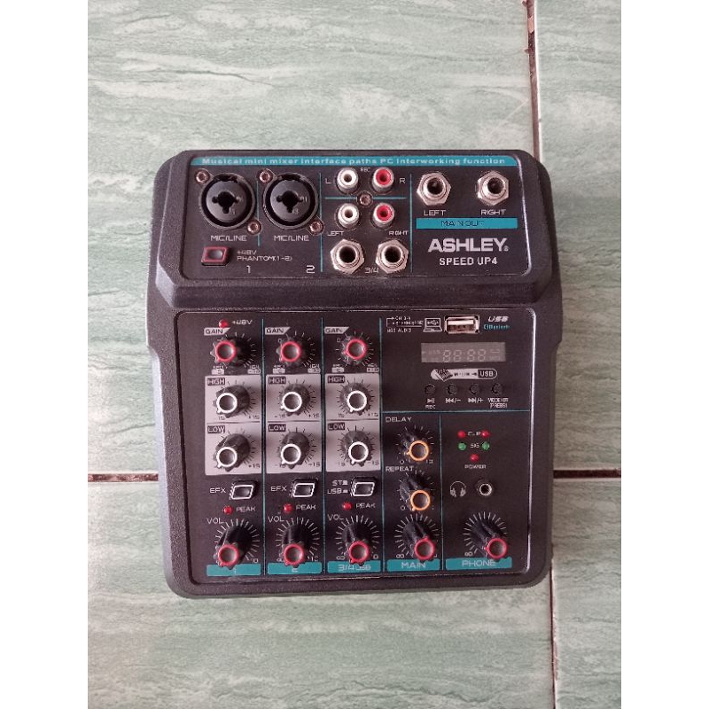 mixer audio. ashley
