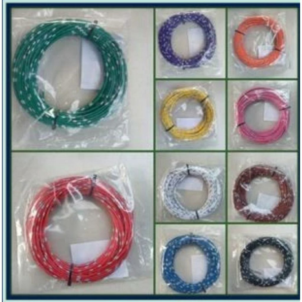 Kabel Bintik kabel serabut tembaga kelistrikan warna