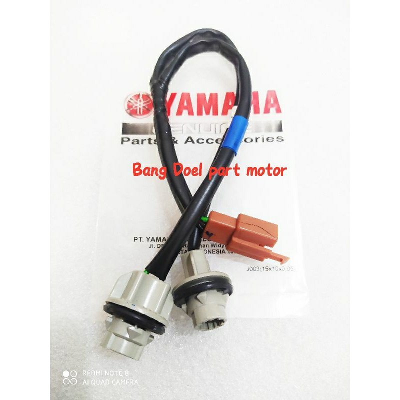 KABEL SOKET FITING FITTING LAMPU SEN SEIN RETENG BELAKANG MOTOR YAMAHA NEW NMAX AEROX LEXI ORIGINAL