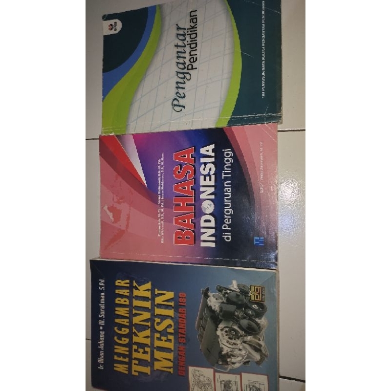 Buku paket UPI Pengantar Pendidikan, Bahasa Indonesia, dan GAMTEK