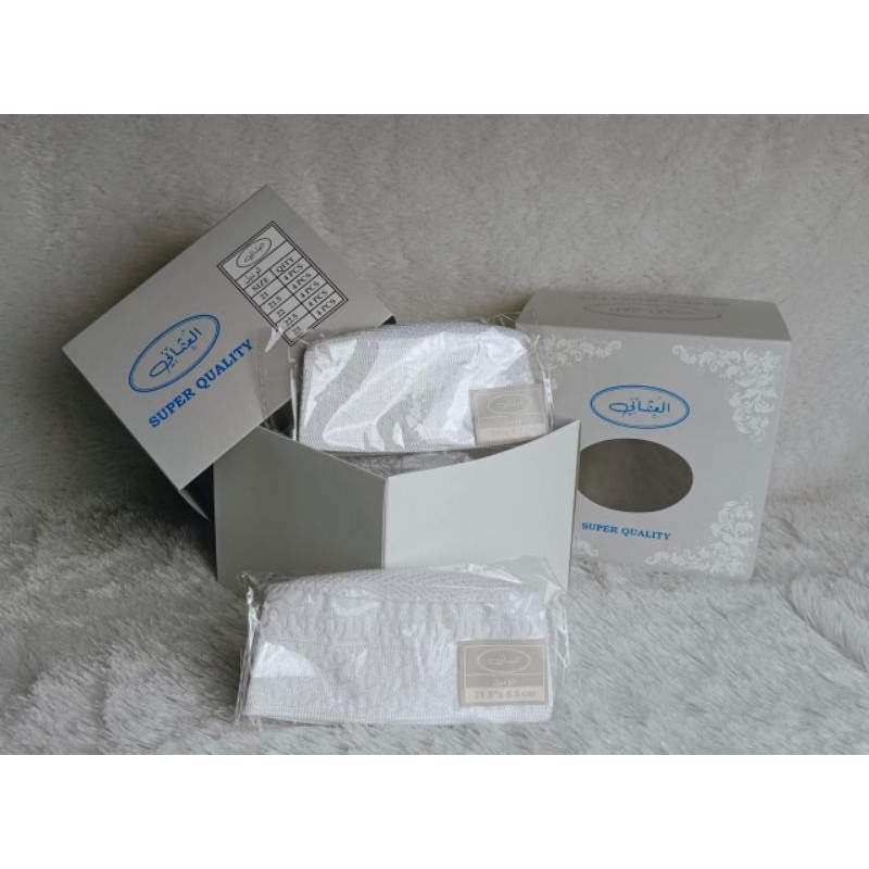 PECI UTSMANI PUTIH / KOPYAH UTSMANI ORIGINAL TAREM HADRAMAUT