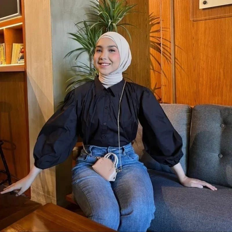 Numi Blouse - Blouse Katun Poplin