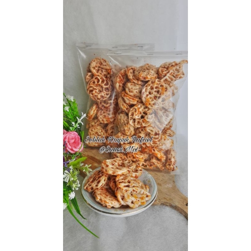 

Seblak Krupuk Rafael 100gr 250gr. MURAH, RENYAH, DAN ENAK