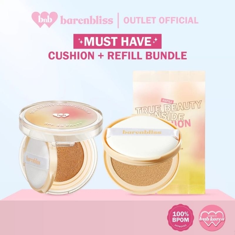 [MUST HAVE] BNB barenbliss Best Selling Cushion + Refill Bundle