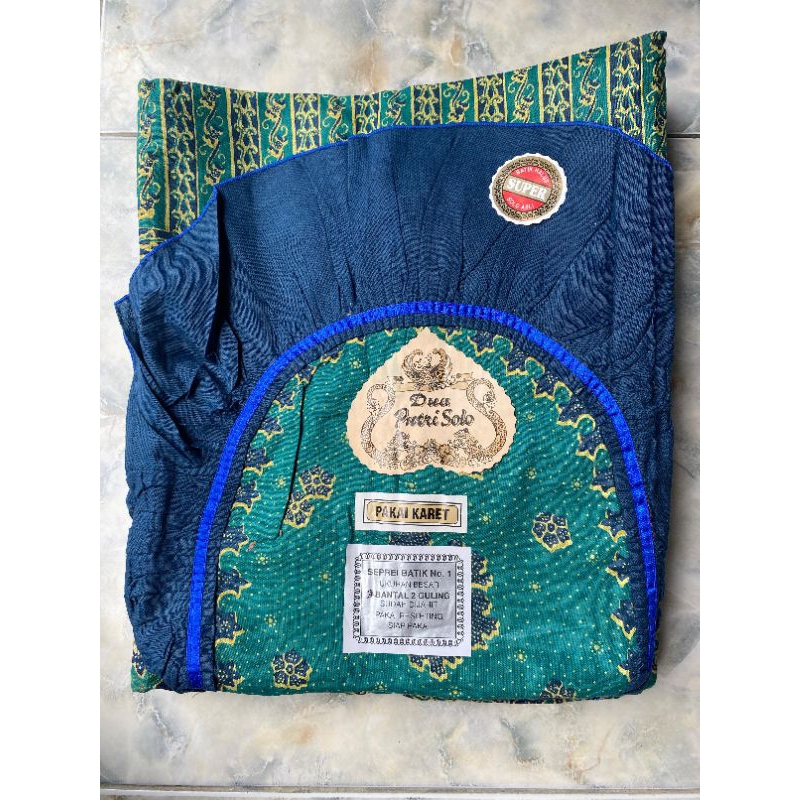 sprei batik putri solo/ dua putri solo