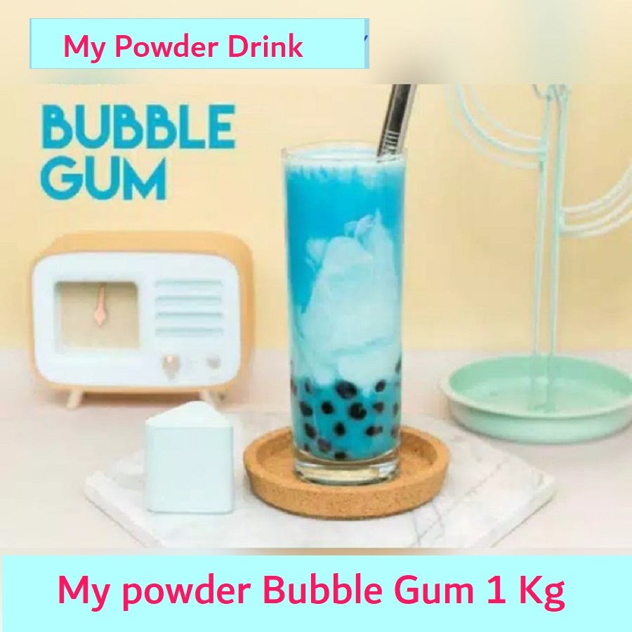 

BUBBLE GUM REGULER, BUBUK MINUMAN INSTAN