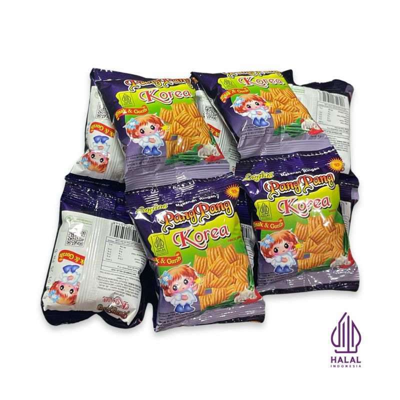 

Pangpang Snack 10 X 8 Gr Rasa Asin Gurih Jajanan Jadul