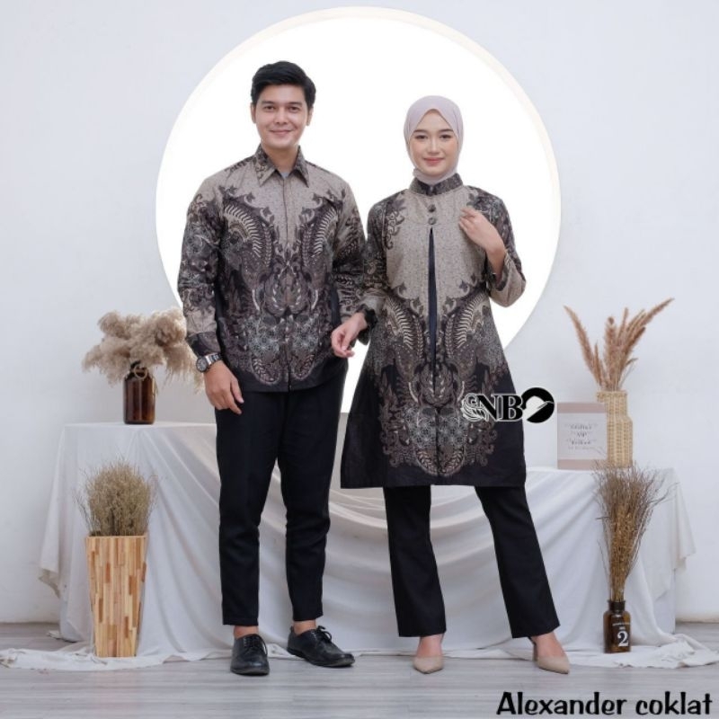 Kemeja Batik Couple Tunik Batik Couple Seragam Batik Kemeja Batik