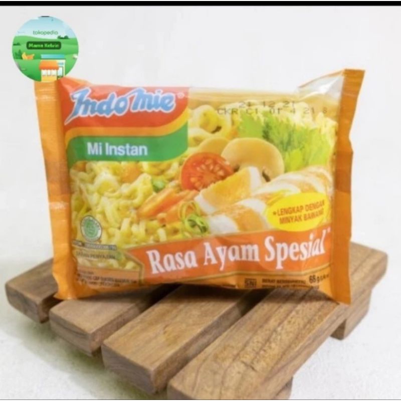 

Indomie Kuah Rasa Ayam Bawang Spesial