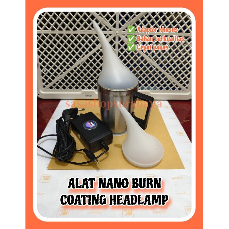 ALAT NANO BURN COATING / GELAS TEKO COATING