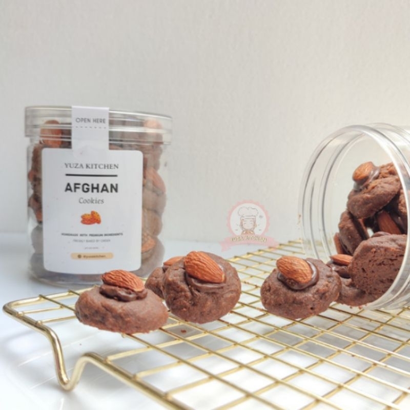 

AFGHAN COOKIES KUE KERING COKELAT ALMOND PREMIUM