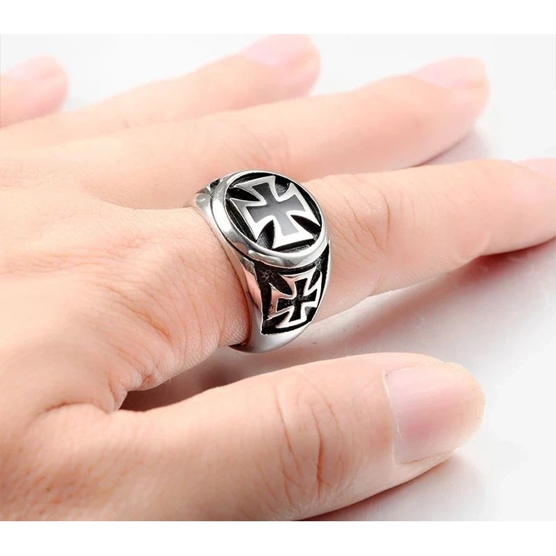 Cincin Cross Ring Independent Adjustable