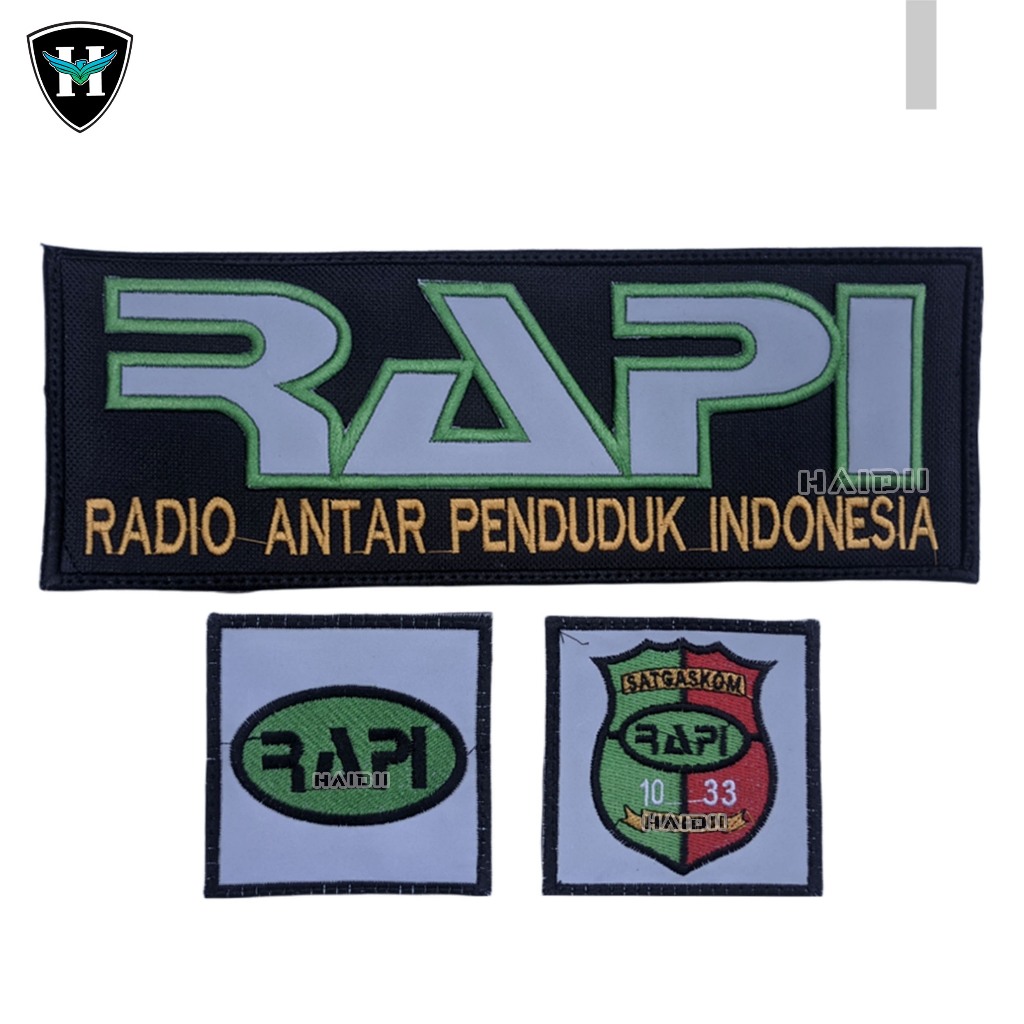 Logo Bordir RAPI / Patch Bordir