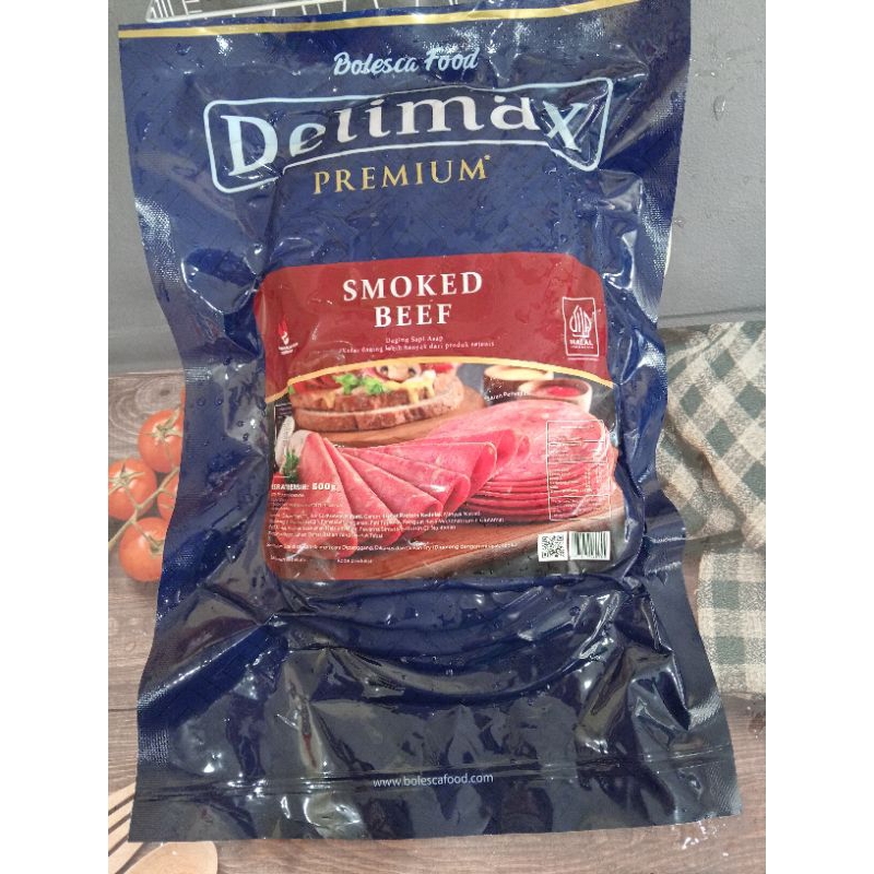 

Smoked beef delimax 500gr