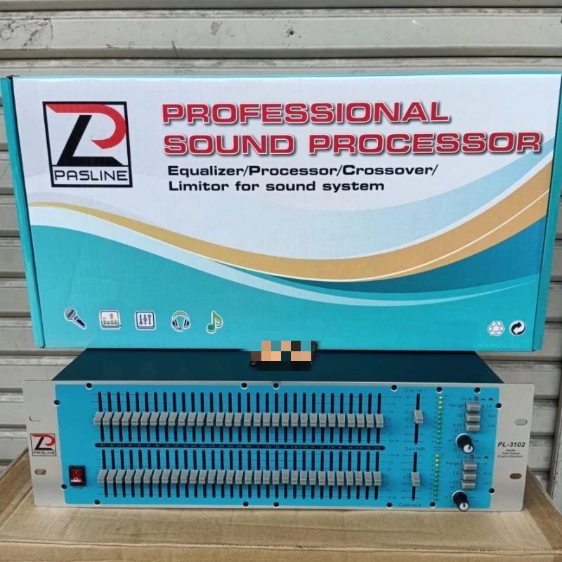Equalizer Audio PASLINE PL 3102 PL3102 PL-3102 Komponen Macro Original TERBAIK