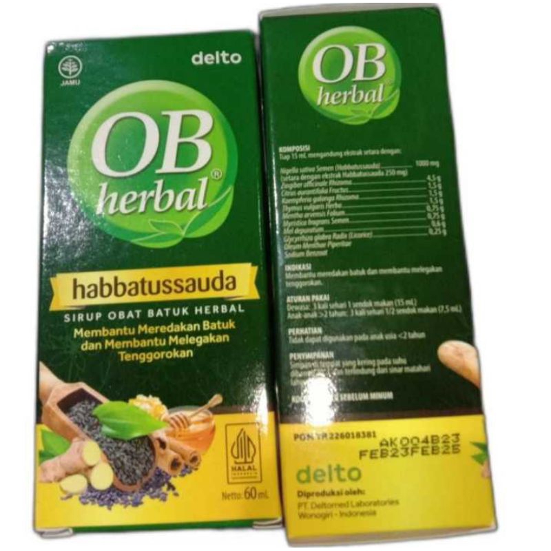 OB Herbal Habbatussauda Sirup Batuk 60Ml, Siladex Sirup Batuk dan Pilek 60Ml, Siladex Sirup Batuk Be