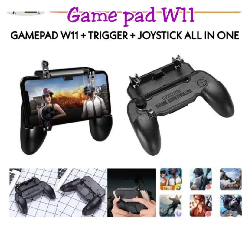 (BEST QUALITY) W11+ Gamepad game pad plus analog joystick L1R1 button standing