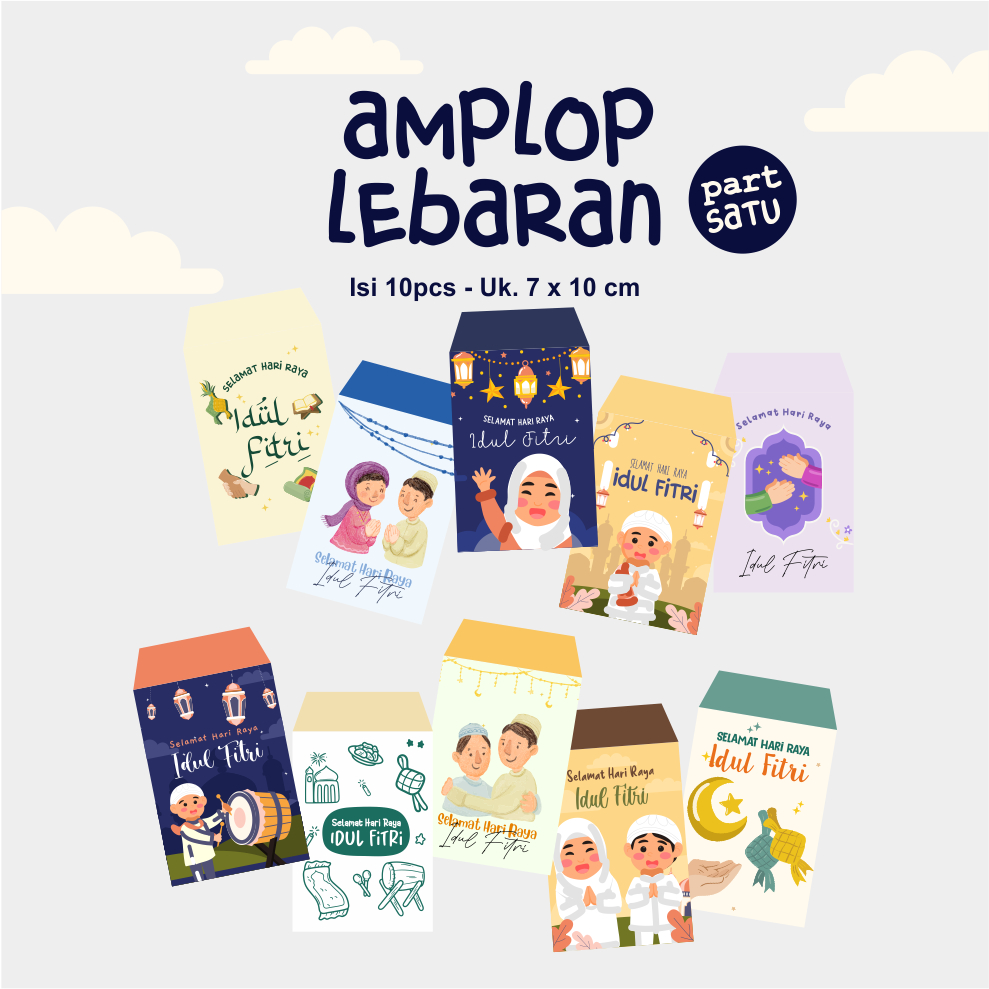 

DIVILINE Amplop Lebaran Angpau Idul Fitri Mini