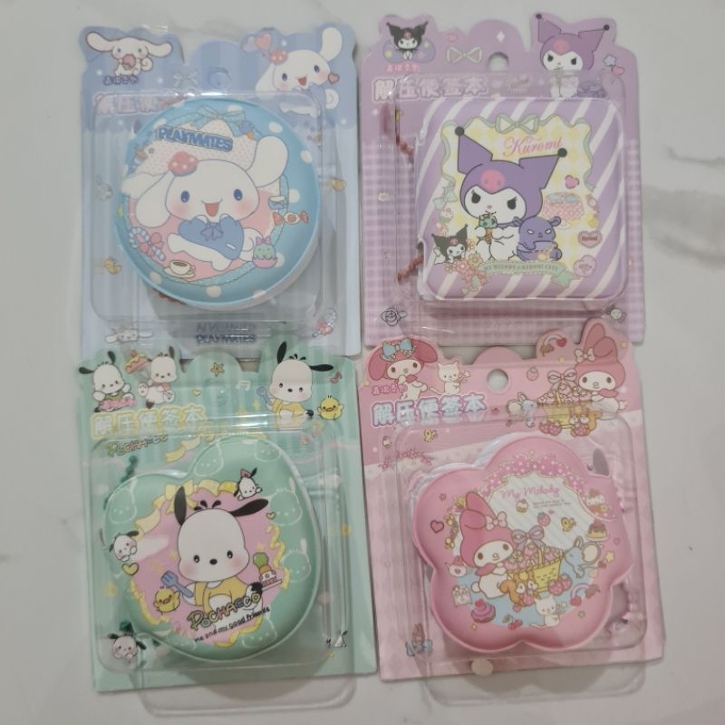 

Gantungan Notes Sanrio mini (cover tebal empuk/bantal)