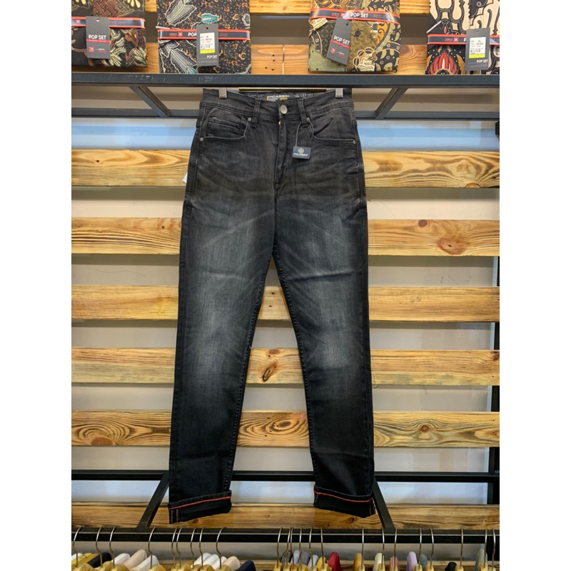 celana jeans pria picasso denim bahan karet