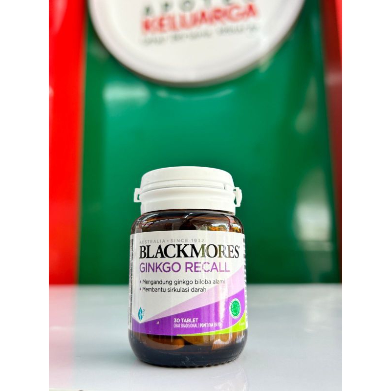 BLACKMORES GINKGO RECALL/VITAMIN