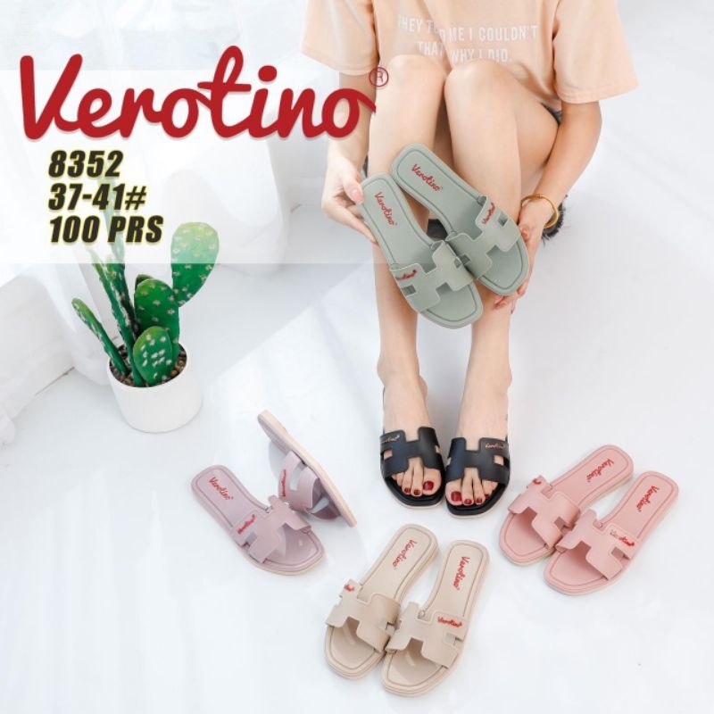 Sandal Selop Verotino Sandal Jelly Imfort Sandal H Sandal Wanita Model H Sandal Selop Keninian