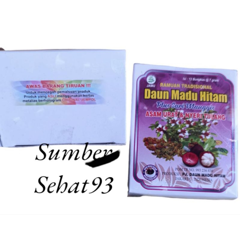 

Jamu Daun Madu Hitam