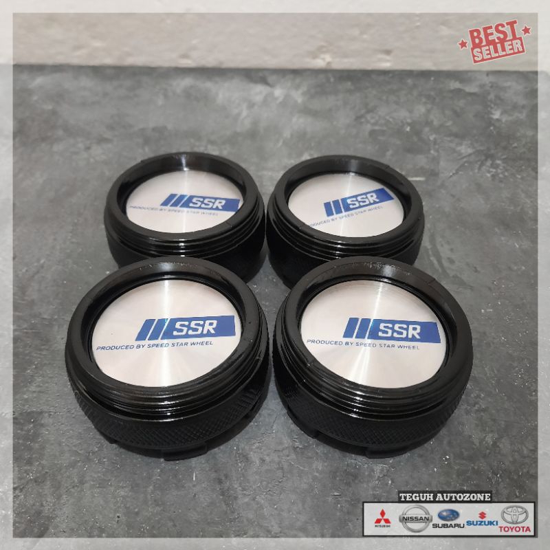 TUTUP VELG MOBIL TUTUP VELG RACING SSR DIAMETER 6CM