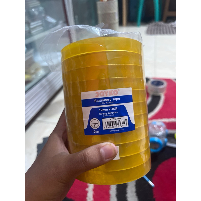 

Joyko Tape kuning Stationery Tape 12mm