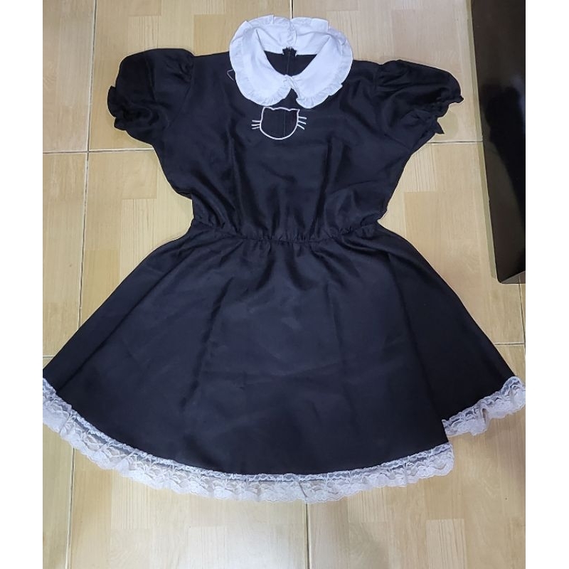 Preloved cat maid costume