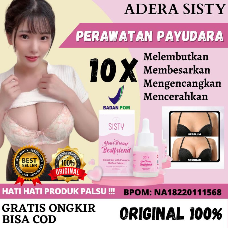 ADERA SERUM SISTY BREAST GEL PEMBESAR PAYUDARA - MENGENCANGKAN PAYUDARA - SERUM PAYUDARA
