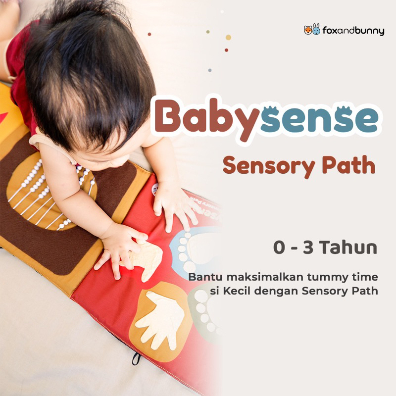 Preloved FOX AND BUNNY Baby Sense Sensory Path 1 (Bundling)