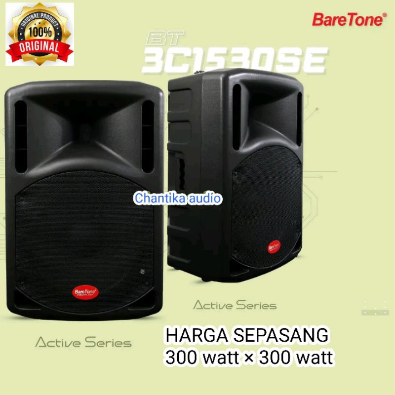 Speaker Aktif Baretone BT-3C1530SE ORIGINAL 15 inch harga untuk sepasang speker aktif 15 inch