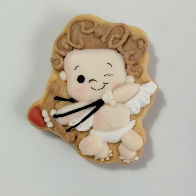 

Cupid Valentine cookies