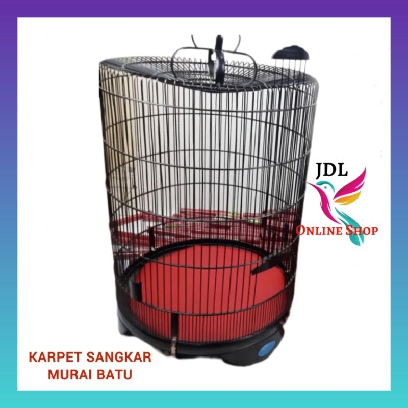 Silvisedut Karpet Sangkar Burung Murai Batu Tahan Air & Panas