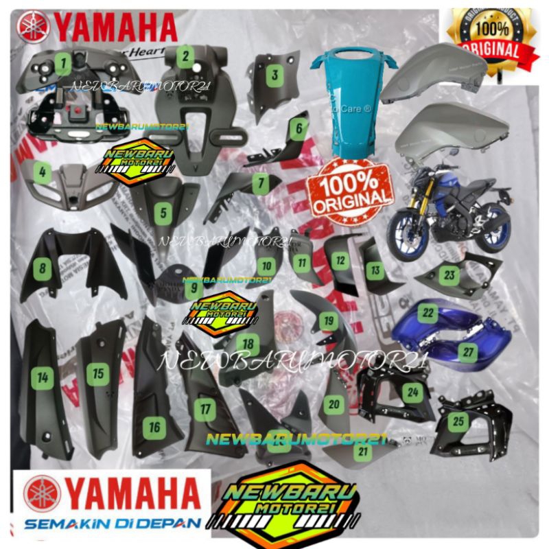 Body Set Mt15 MT 15 Varian orginal yamaha varian