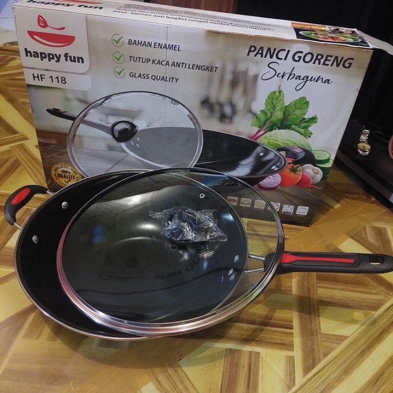 Panci goreng serbaguna(Happy fun)