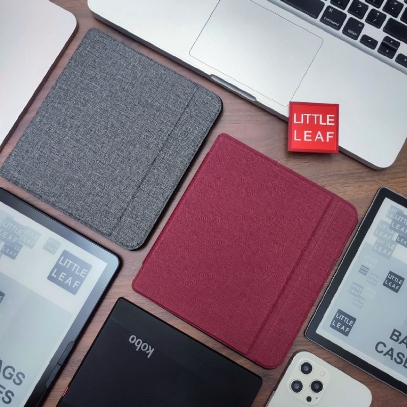 Casing Kobo Libra Colour Color Libra 2 Fabric Cover Case with handstrap