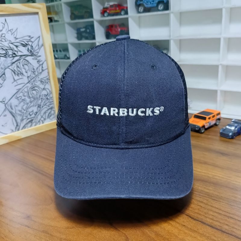 Topi Snapback Starbucks Hitam Original