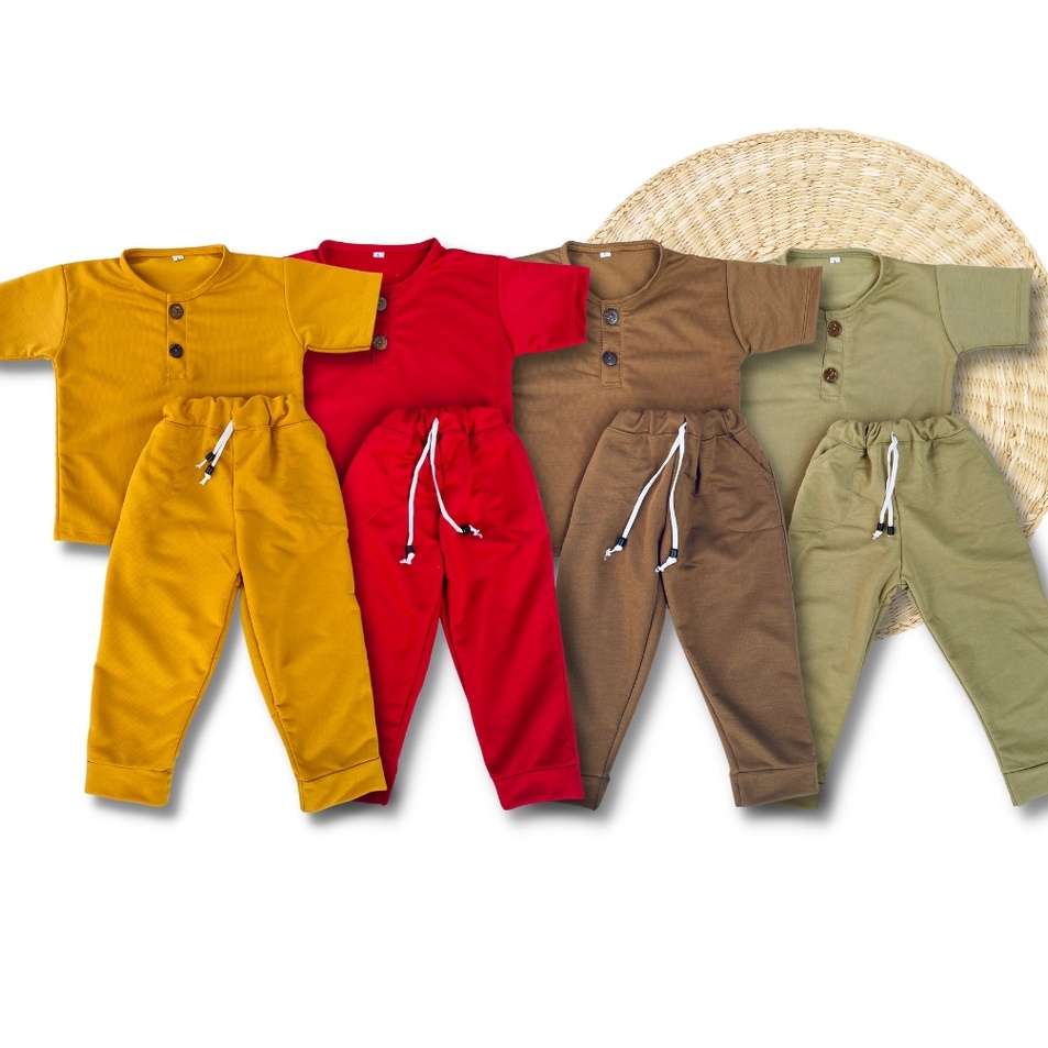 Harga Grosir SET KIANO ANAK KIDS 15 TAHUN CELANA PANJANG